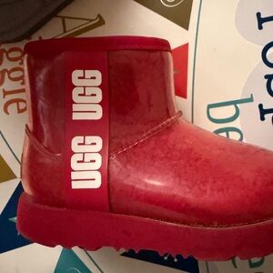 UGG Red Waterproof Boots